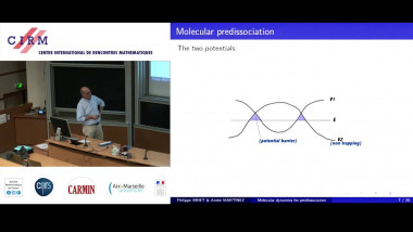 Estimates on the molecular dynamics for the predissociation process