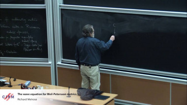 The wave equation for Weil-Petersson metrics