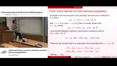 Optimized Schwarz waveform relaxation methods: theory and applications