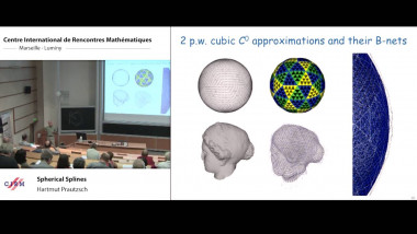 Spherical splines