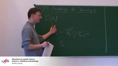 Operators in ergodic theory - Lecture 2: Dilations and joinings