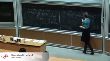Stable rationality - Lecture 3