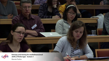 Entropy and mixing for multidimensional shifts of finite type - Lecture 1