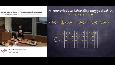 Palindromes patterns