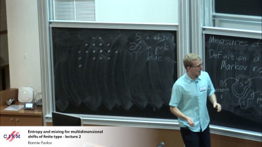 Entropy and mixing for multidimensional shifts of finite type - Lecture 2