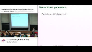 Le problème Graph Motif - Partie 2