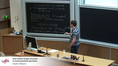 Semi-infinite Hodge structures in noncommutative geometry