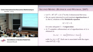 Cancellations in random nodal sets
