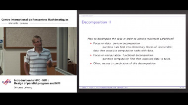 Lecture 2: Introduction to HPC - MPI: design of parallel program and MPI