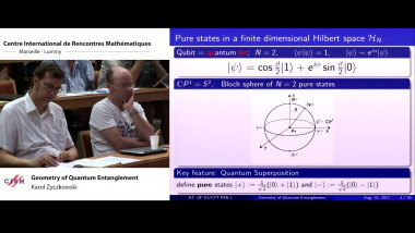 Geometry of quantum entanglement