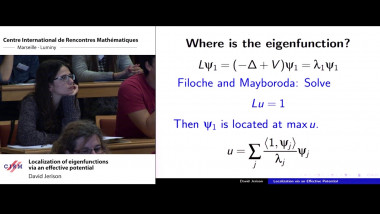 Localization of eigenfunctions via an effective potential