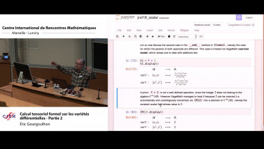 Calcul tensoriel formel sur les variétés différentielles - Partie 2