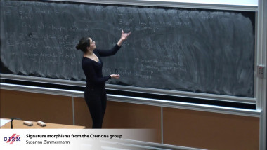 Signature morphisms from the Cremona group