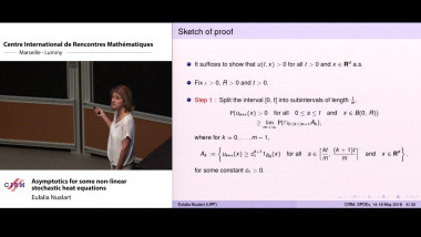 Asymptotics for some non-linear stochastic heat equations