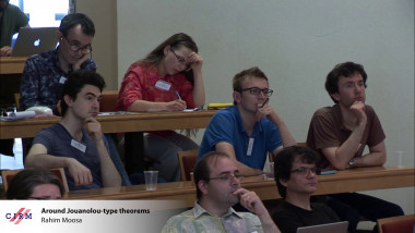 Around Jouanolou-type theorems