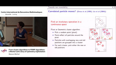From cluster algorithms to PDMP algorithms: a Monte Carlo story of symmetry exploitation