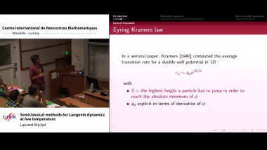 Semiclassical methods for Langevin dynamics at low temperature