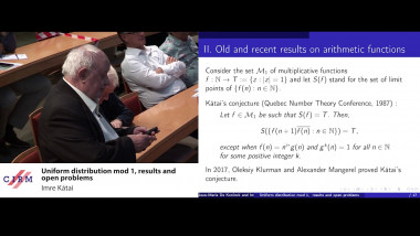 Uniform distribution mod 1, results and open problems