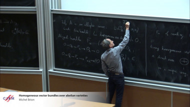 Homogeneous vector bundles over abelian varieties