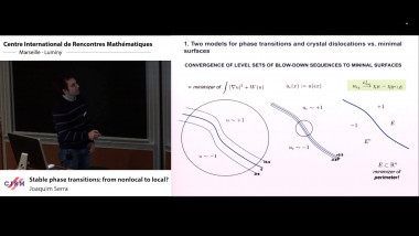 Stable phase transitions: from nonlocal to local