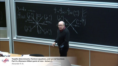 Toeplitz determinants, Painlevé equations, and special functions. Part II: a Riemann-Hilbert point of view - Lecture 3