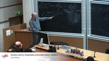 Random matrices, integrability, and number theory - Lecture 3