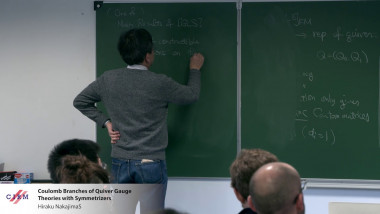 Coulomb branches of quiver gauge theories with symmetrizers
