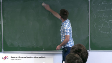 Quantum character varieties at roots of unity