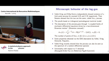 A statistical physics approach to the sine beta process