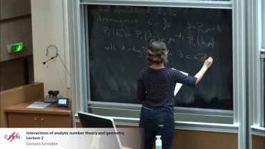 Interactions of analytic number theory and geometry - lecture 2