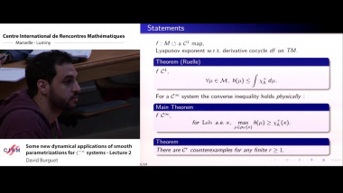 Some new dynamical applications of smooth parametrizations for C∞ systems - lecture 2