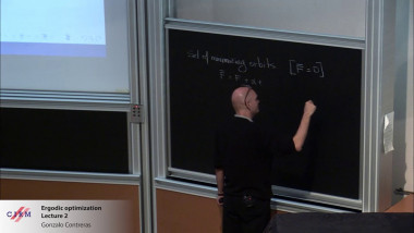 Ergodic optimization - lecture 2