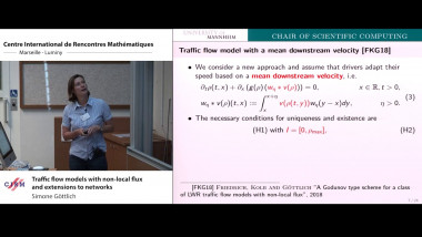 Traffic flow models with non-local flux and extensions to networks