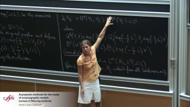 Asymptotic methods for the study of oceanographic models - Lecture 2: filtering methods