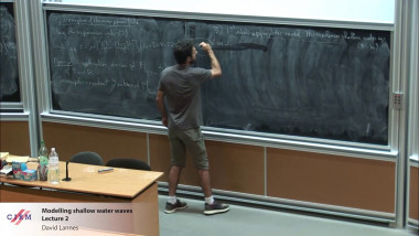 Modelling shallow water waves - Lecture 2