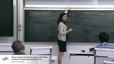 Finite-energy solutions for compressible Euler and Navier-Stokes with nonlocal forces
