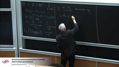 Noncommutative localization in smooth Deformation quantization