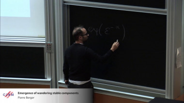 Emergence of wandering stable components