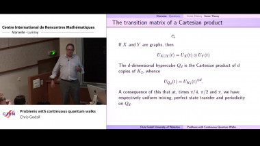 Problems with continuous quantum walks