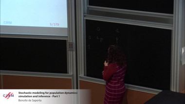 Stochastic modeling for population dynamics: simulation and inference - Part 1