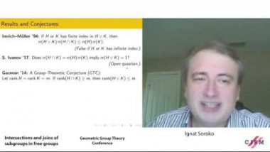 Intersections and joins of subgroups in free groups