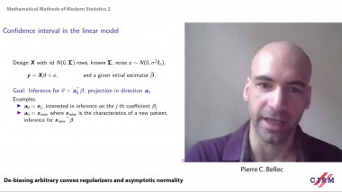 De-biasing arbitrary convex regularizers and asymptotic normality