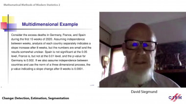 Change: detection, estimation, segmentation