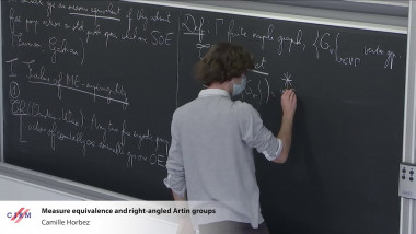 Measure equivalence and right-angled Artin groups