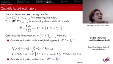 On the estimation of conditional quantiles - lecture 3