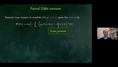 Random Loops and T-algebras