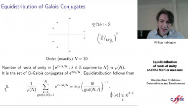 Equidistribution of roots of unity and the Mahler measure