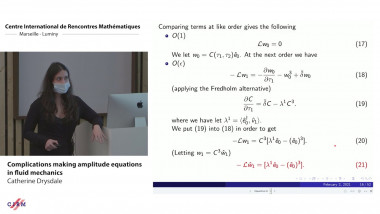 Complications making amplitude equations in fluid mechanics