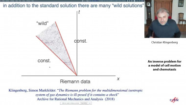 An inverse problem for a model of cell motion and chemotaxis