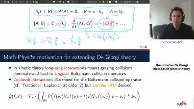 Quantitative De Giorgi methods in kinetic theory